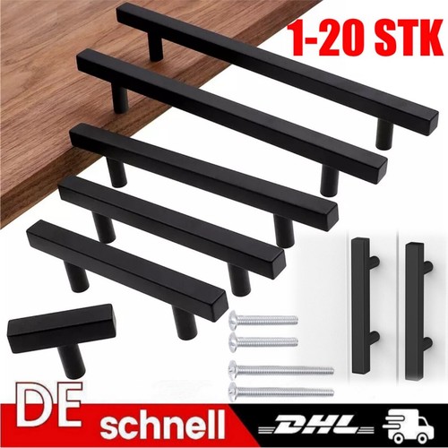 20x möbelgriffe edelstahl - 1-20x,