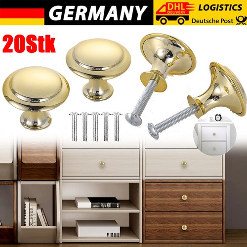20stk möbelknöpfe edelstahl - 20stk,