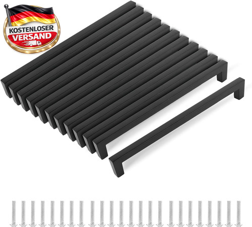 Möbelgriffe schwarz 192 - möbelgriffe,