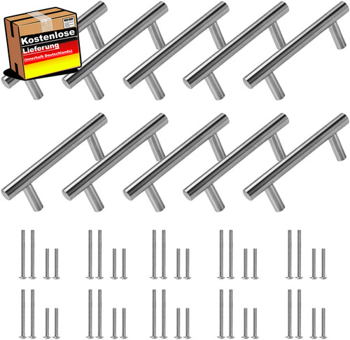 Möbelgriffe edelstahl mm - 65,